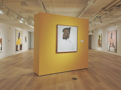 Soul of Black Folks, Amoako Boafo, Museum of the African diaspora, San Francisco, USA