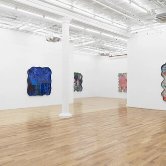 James Benjamin Franklin, Primary, exhibition view. Courtesy of Broadway Gallery