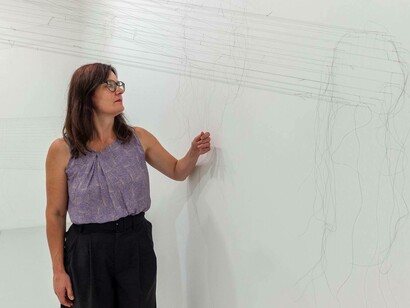 Christiane Löhr, Studio Trisorio, 2020, foto Francesco Squeglia