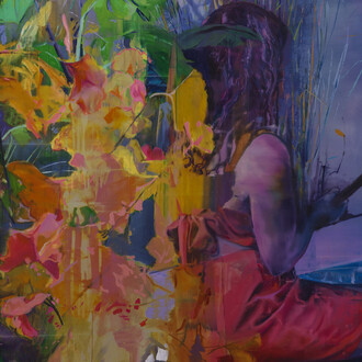 Chloe Early, Wayfinder (detail). Courtesy of Corey Helford Gallery