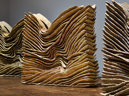 Yukiya Izumita, Expanding earth new works by Yukiya Izumita, exhibition view. Courtesy of Ippodo Gallery