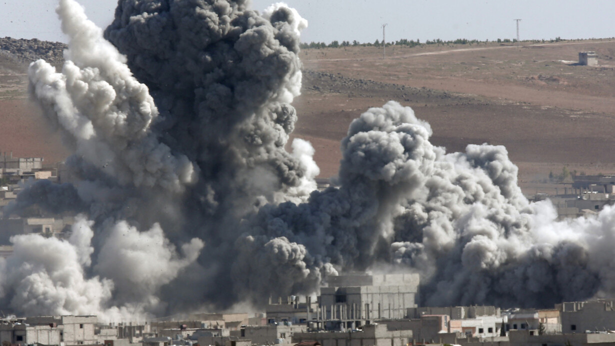 US air strikes against IS
