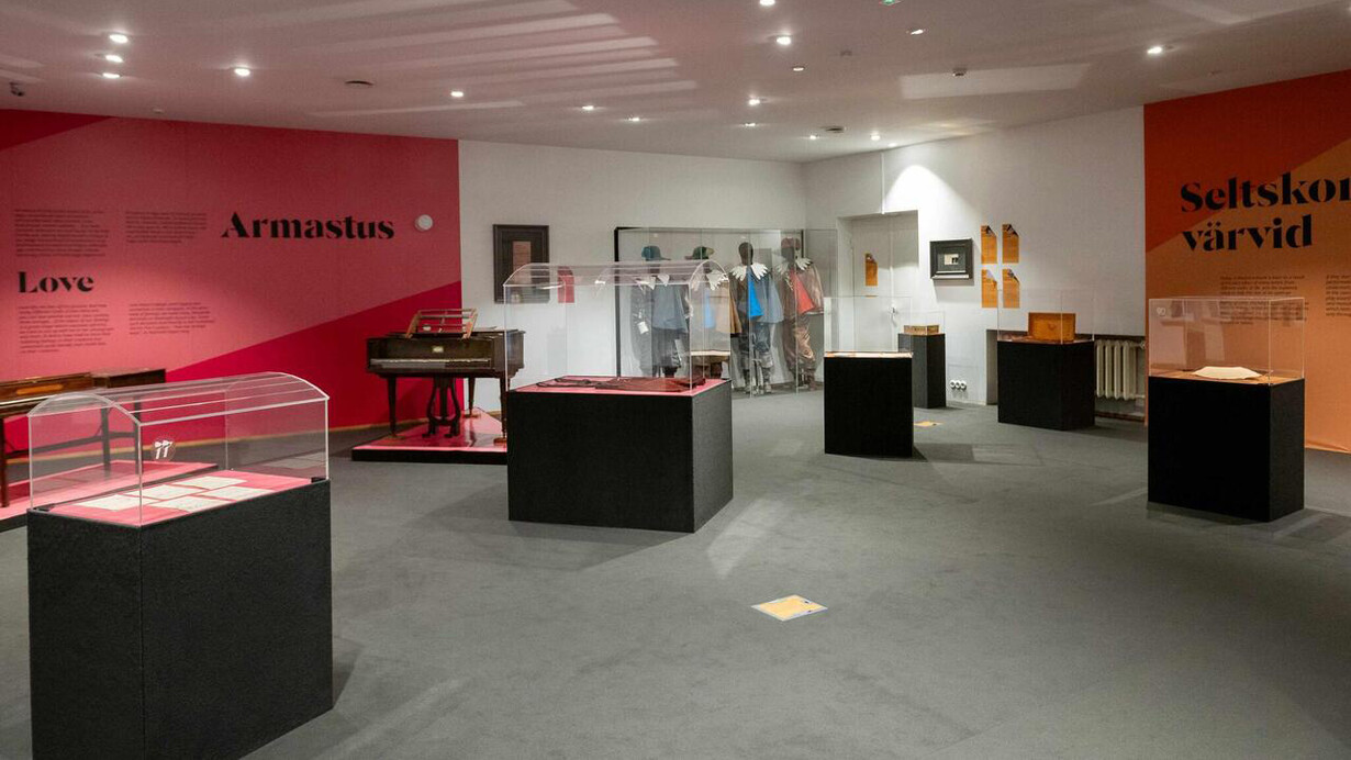 Astounding stories about theatre and music, exhibition view. Courtesy of Estonian History Museum