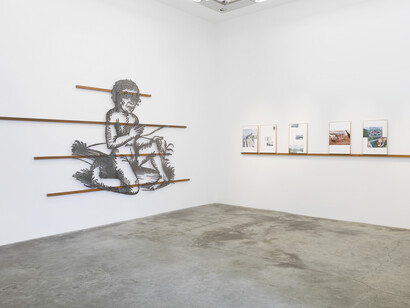 Iván Argote, View of the exhibition Deep Affection by Ivan Argote Perrotin Paris. Photo: Claire Dorn © Iván Argote / ADAGP, Paris 2018