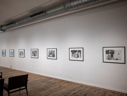 Peter Knapp, North, south, east, west, exhibition view. Courtesy of NowHere Gallery