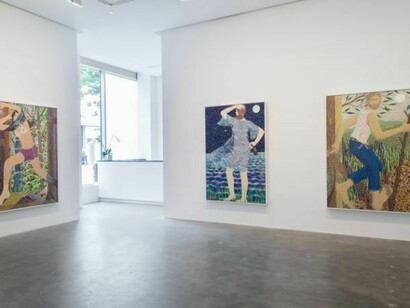 Benjamin Degen, Installation View 2, 2013, Susan Inglett Gallery, NYC. Courtesy: Susan Inglett Gallery, NYC.