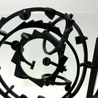 Joel Perlman, First Black (detail), 2021,
Bronze,
23 x 24 x 10 inches. Courtesy of the artist and Marquee Projects