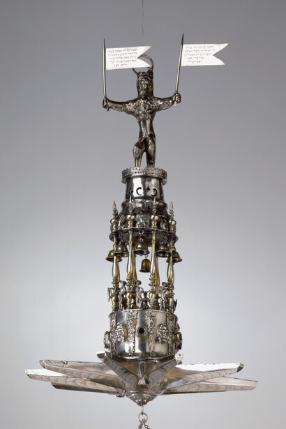 Johann Valentin Schüler, Sabbath, festival lamp, 1680–1720. Courtesy of the Cleveland Museum of Art
