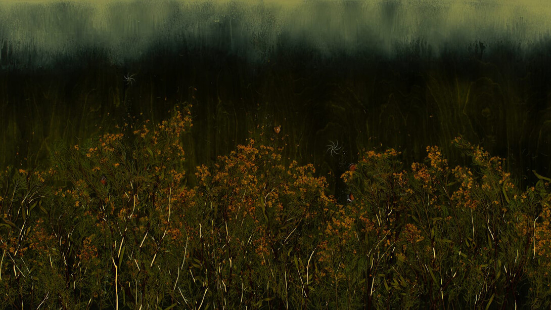 Mayme Kratz, Dark garden 14, 2024. Courtesy of Lisa Sette Gallery