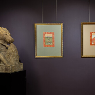 Various artists, Pantheon of Power, exhibition view. Courtesy of Kapoor Galleries