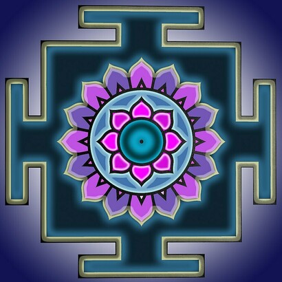 Dhumavati yantra color