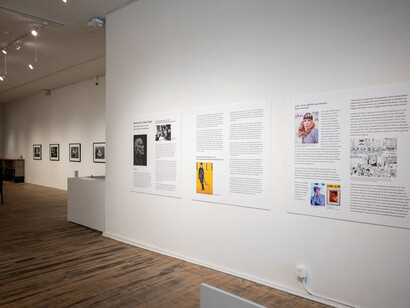 Peter Knapp, North, south, east, west, exhibition view. Courtesy of NowHere Gallery