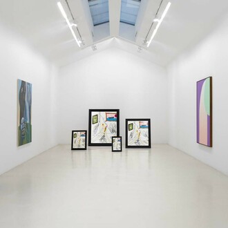 Various artists, Clear history, exhibition view. Courtesy of Perrotin