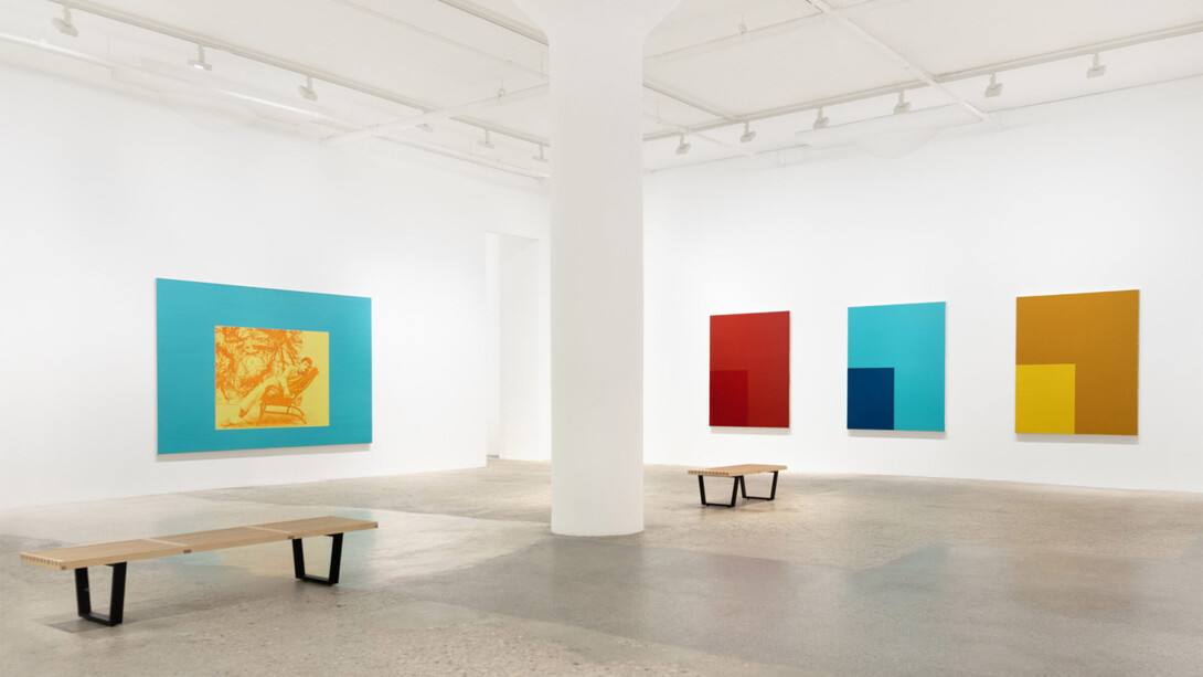 David Diao, Put to the test, exhibition view. Courtesy of Greene Naftali