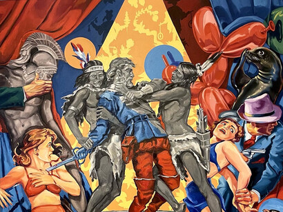 Ciro Quintana, A brief history of my american dream. Courtesy of Conde Contemporary Gallery