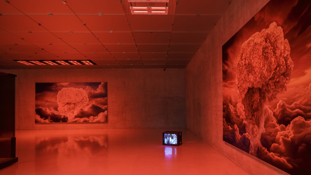 Anne Imhof, Wish you were gay, exhibition view. Courtesy of the artist, Kunsthaus Bregenz, Galerie Buchholz, Sprüth Magers. Photo by Markus Tretter