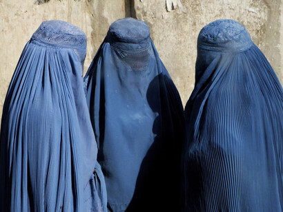 Women with burka