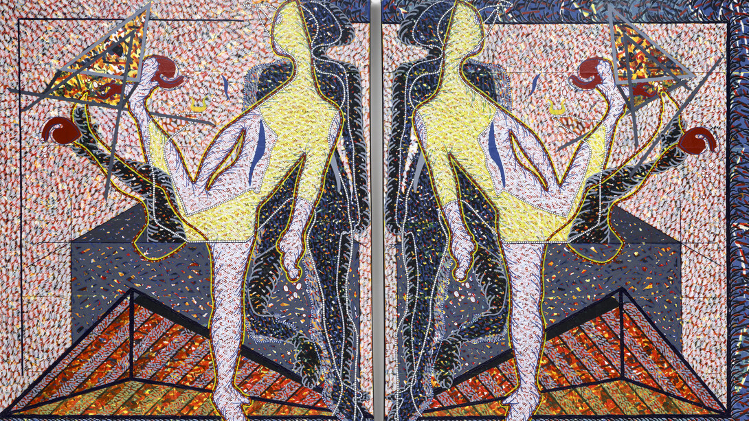 Franklin Williams, Twins, 1972. Courtesy of Parker Gallery