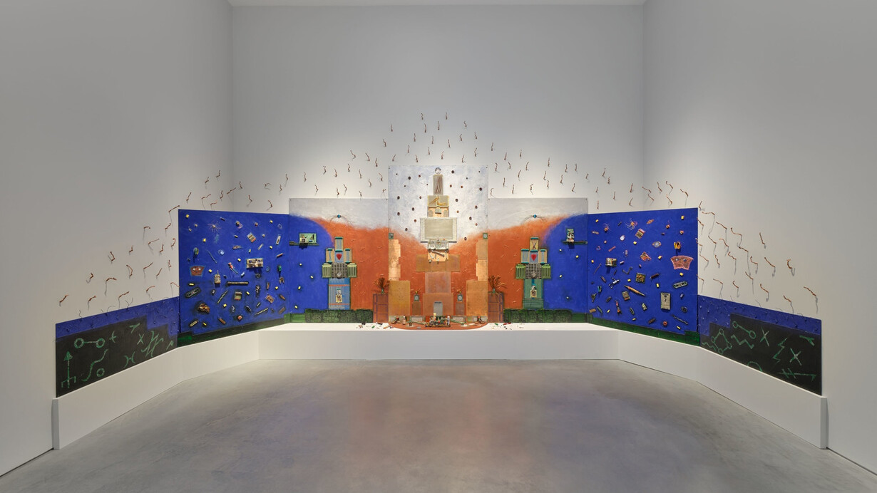 Betye Saar, Mojotech, exhibition view. Courtesy of Roberts Projects