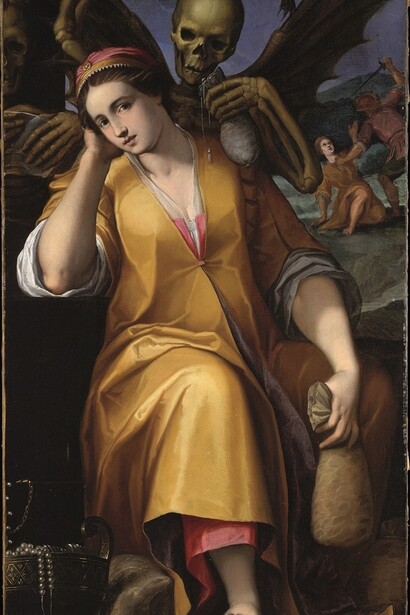 Jacopo Ligozzi, Allegoria dell'Avarizia