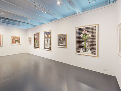 Margaret Ackland, Lifelines, exhibition view. Courtesy of Flinders Lane Gallery
