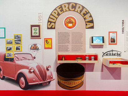 Joyn! Un viaggio nel mondo Nutella® per i suoi 60 anni, exhibition view. Courtesy of Maxxi