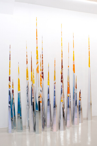 Clara Montoya, De cuerpo en cuerpo, exhibition view. Courtesy of F2 Gallery