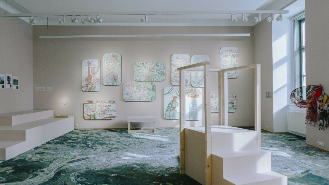 Various artists, Habitat Graz, exhibition view. Courtesy of Graz Museum