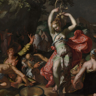 Moses Striking the Rock
1596
Abraham Bloemaert Netherlandish