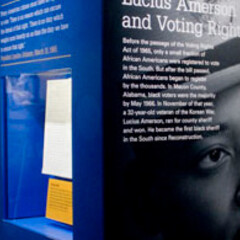 Social Justice Gallery, Exhibition view. Courtesy of LBJ Presidential Library