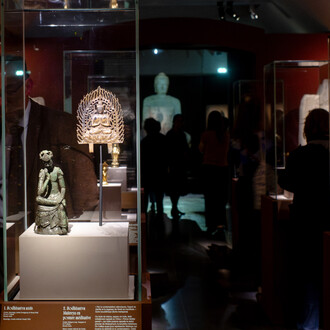 Trompe-l’oeil knowledge, Korea (18th-20th century), exhibition view. Courtesy of Musée Guimet