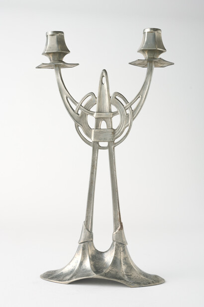 Albert Reimann, Candlestick, 1902. Courtesy of Museum für Kunst und Gewerbe Hamburg