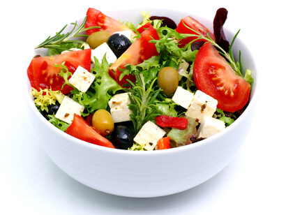 Ensalada con queso