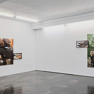 Young-jun Tak, Raise, exhibition view. Courtesy of Luis Adelantado Gallery