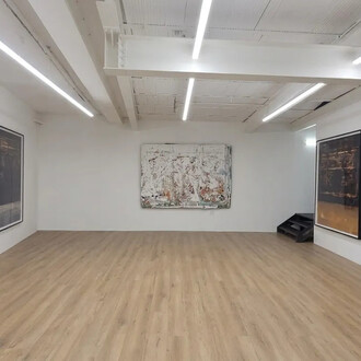 Vhils, Interval, exhibition view. Courtesy of Danysz Gallery