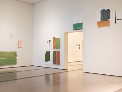 Silvia Bächli, Partitura (score), exhibition view. Courtesy of Centre Botín
