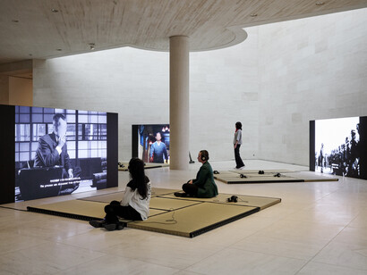 Ho Tzu Nyen, Time and the tiger, exhibition view. Courtesy of Mudam