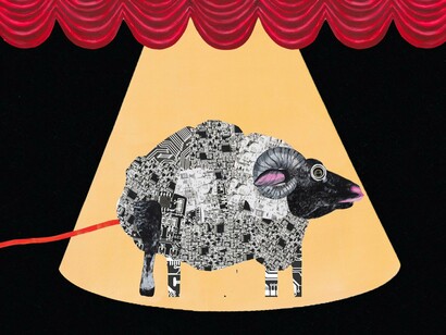 Animation image from Pink bunny. Courtesy of NowHere Gallery