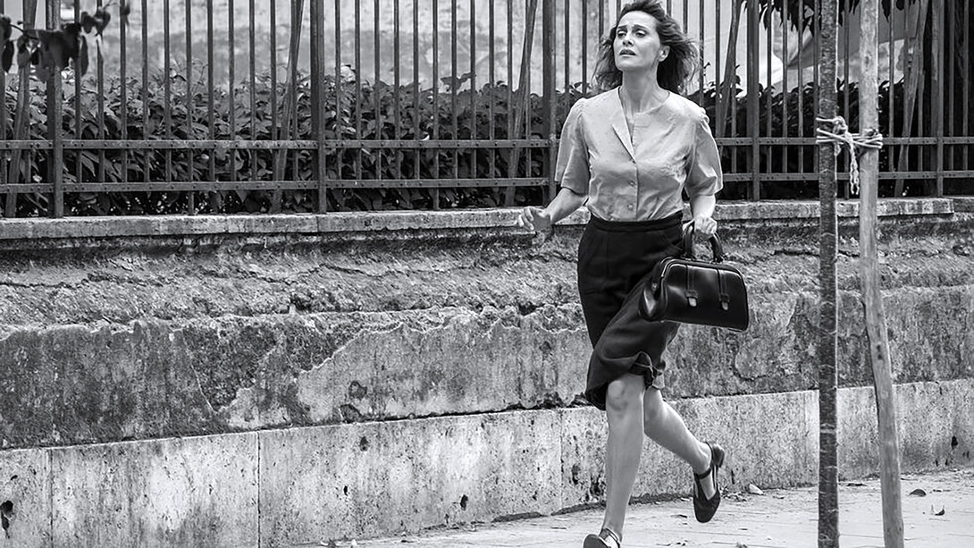 Paola Cortellesi is an Italian actress, comedian, screenwriter and director from C'è ancora domani film