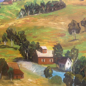 Jacob Dunkel, Pasture (detail), 2010. Courtesy of bG Gallery