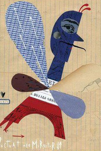 Paris Fluctuat nec Mergitur, collage, Sara Fanelli, 2001, England. Museum no. E.347-2003. © Sarah Fanelli. Purchased through the Julie and Robert Breckman Print Fund