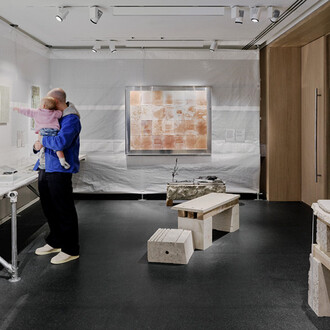 Design researchers in residence: 2025/26 mineral, exhibition view. Courtesy of Design Museum