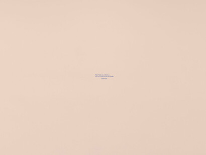 Louise Lawler, One wall, one work: Louise Lawler, exhibition view. Courtesy of Krakow Witkin Gallery