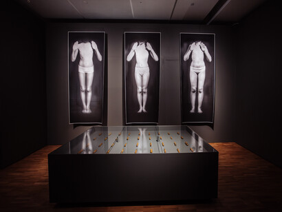 Jevgeni Zolotko, The secret of Adam, exhibition view. Courtesy of the Art Museum of Estonia