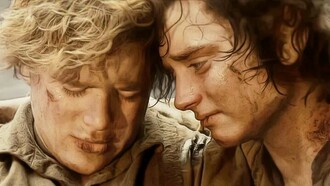 Dentre todos os temas que o autor traz à tona, o que mais me chamou a atenção foi a amizade e o companheirismo de Sam com o Frodo. O Frodo é o personagem icônico de O Senhor dos Anéis que tem uma jornada pela frente, pois herda de Bilbo, a quem ele chama carinhosamente de tio, um anel e precisa partir em direção às chamas da Montanha da Perdição, em Mordor, para destruí-lo. Nessa tarefa, ele parte com alguns companheiros e dentre eles, Sam lhe promete lealdade até o retorno para o condado