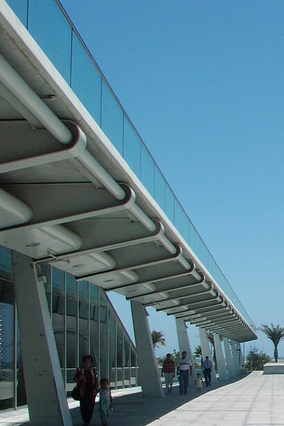 Outdoor view of the Library of Alexandria, Alexandria, Egypt