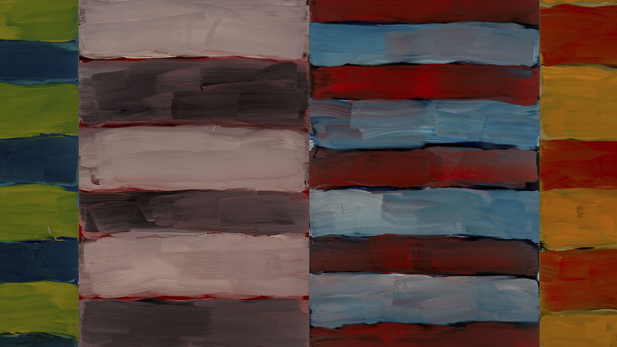 Sean Scully, The gatherer, 2014, detail