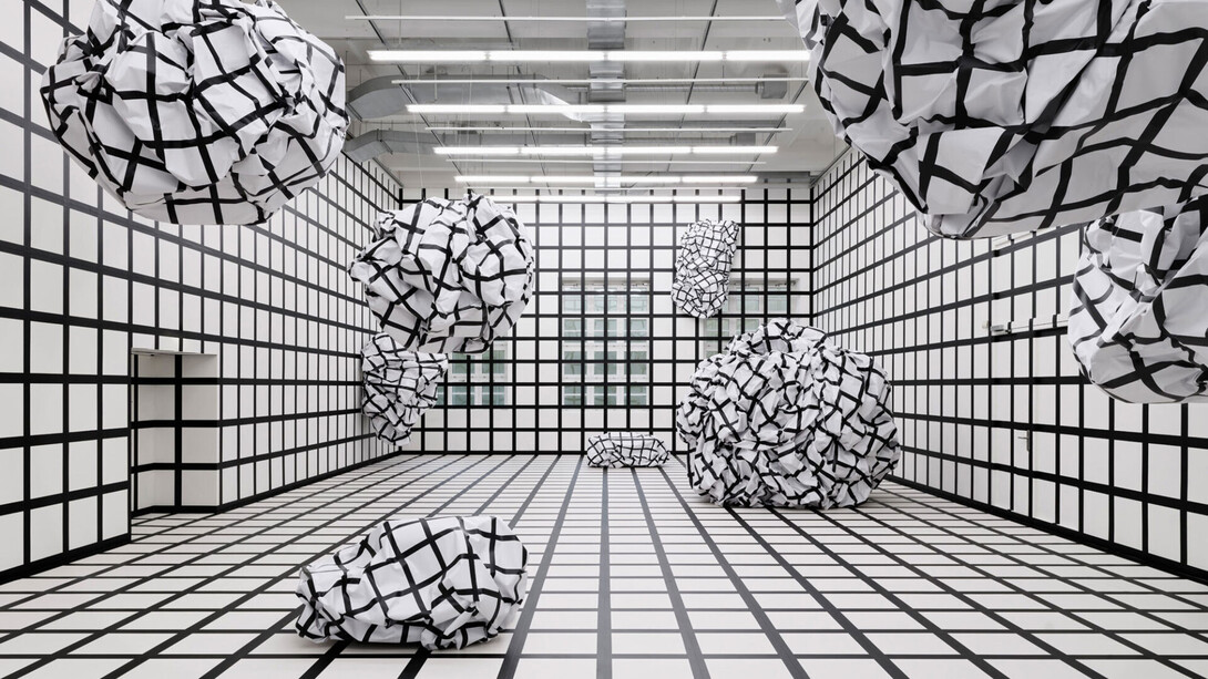 Various artists, Concepts of the all-over, exhibition view. Courtesy of Museum Haus Konstruktiv