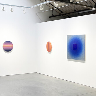 Lisa Bartleson, Hand work, exhibition view. Courtesy of Nancy Toomey Fine Art