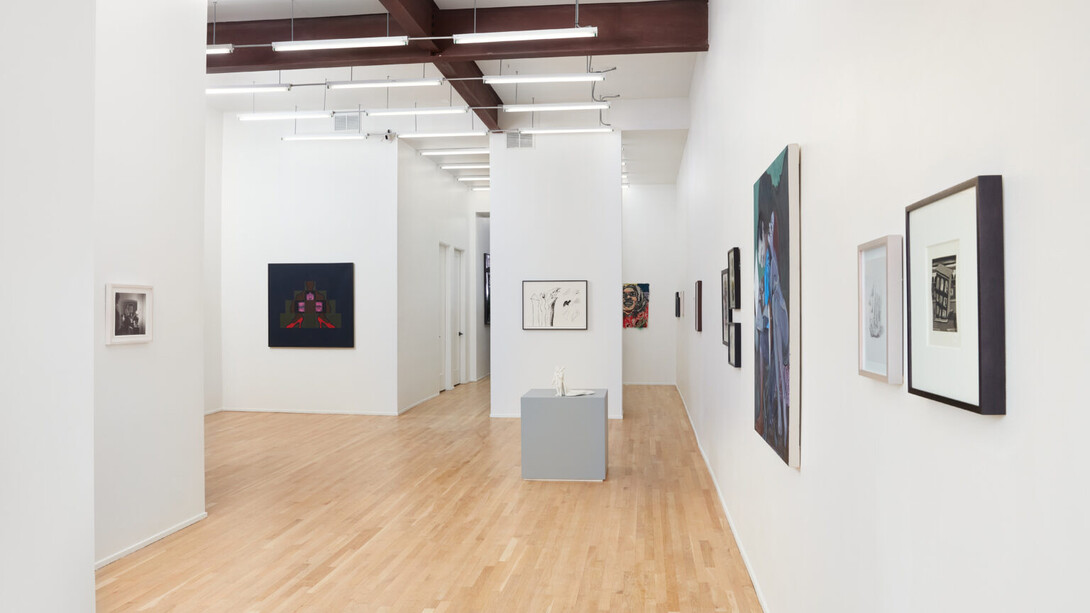 Various artists, Fringe figure, exhibition view. Courtesy of Andrew Rafacz